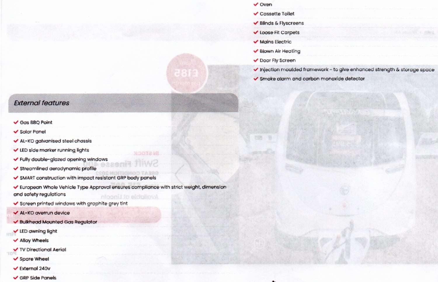 Swift Finesse 400 2022 - Motorhomes & Caravans in Beckingham