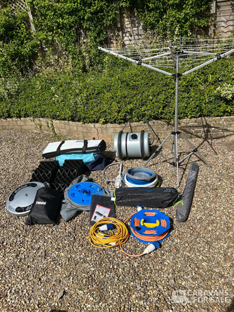 Numerous Motorhome Accessories for sale.