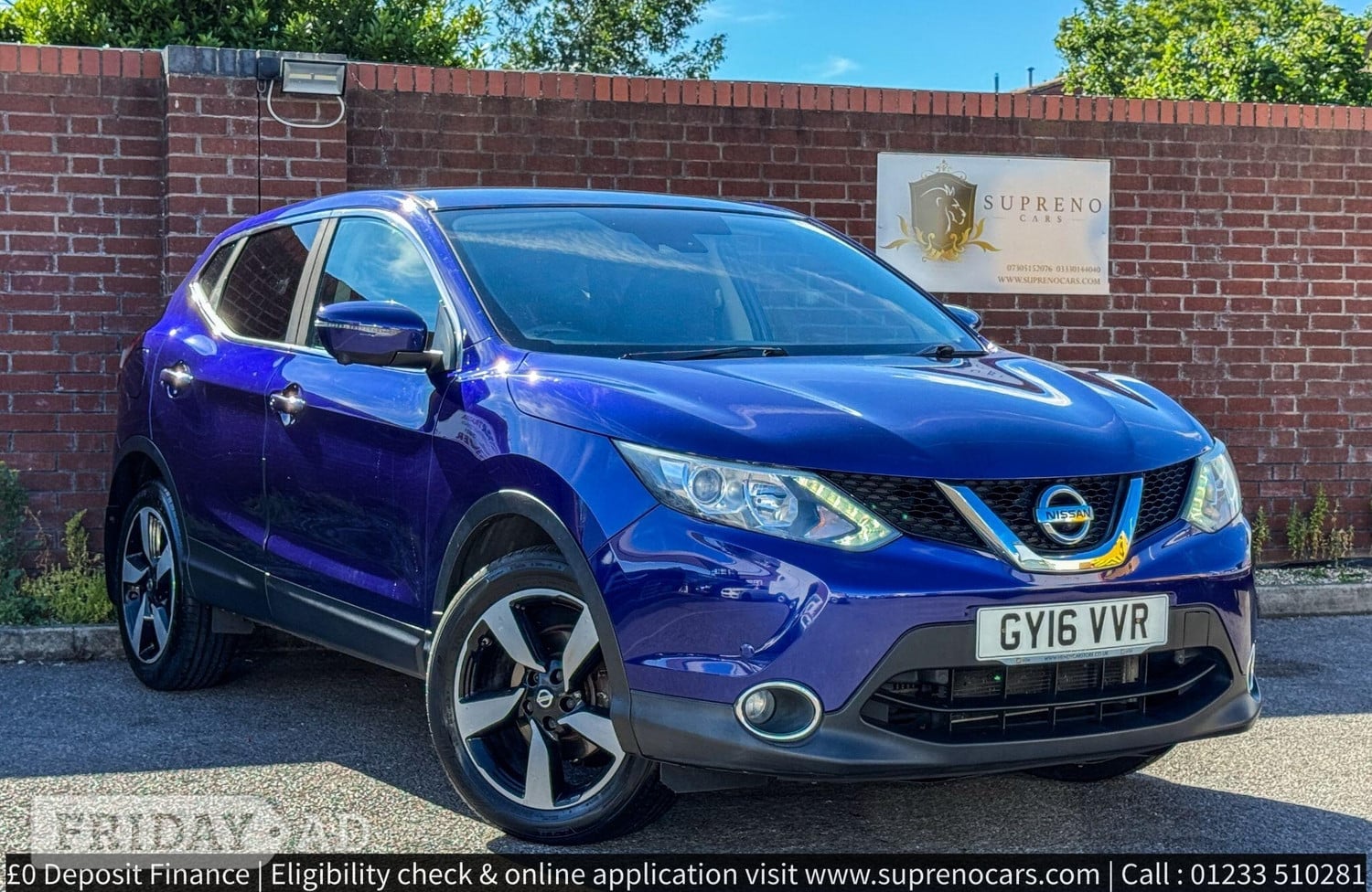 Nissan Qashqai 2016 in Ashford