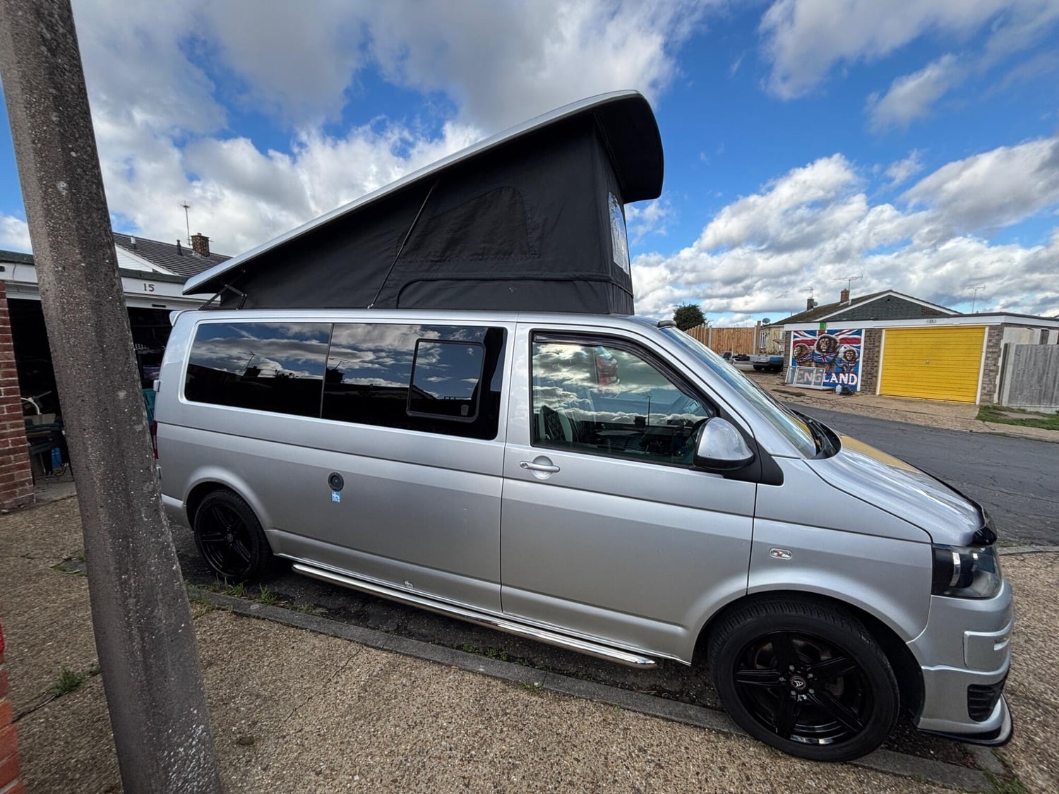 VW (Volkswagen) T5.1 Campervan LWB T30 With Electric Rock and Roll bed 2014 for sale - Motorhomes & Caravans in Long Melford