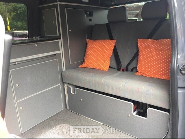 VW (Volkswagen) Transporter Campervan Conversion, (2007)  Campervan for sale - Motorhomes & Caravans in King's Norton