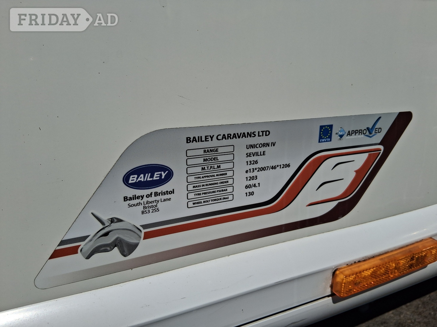Bailey Unicorn Seville 2018 - Motorhomes & Caravans