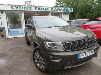 2016 Jeep GRAND CHEROKEE 3.0L CRD 75TH ANNIVERSARY 5d  AUTOMATIC 247 BHP FOUR WHEEL DRIVE
