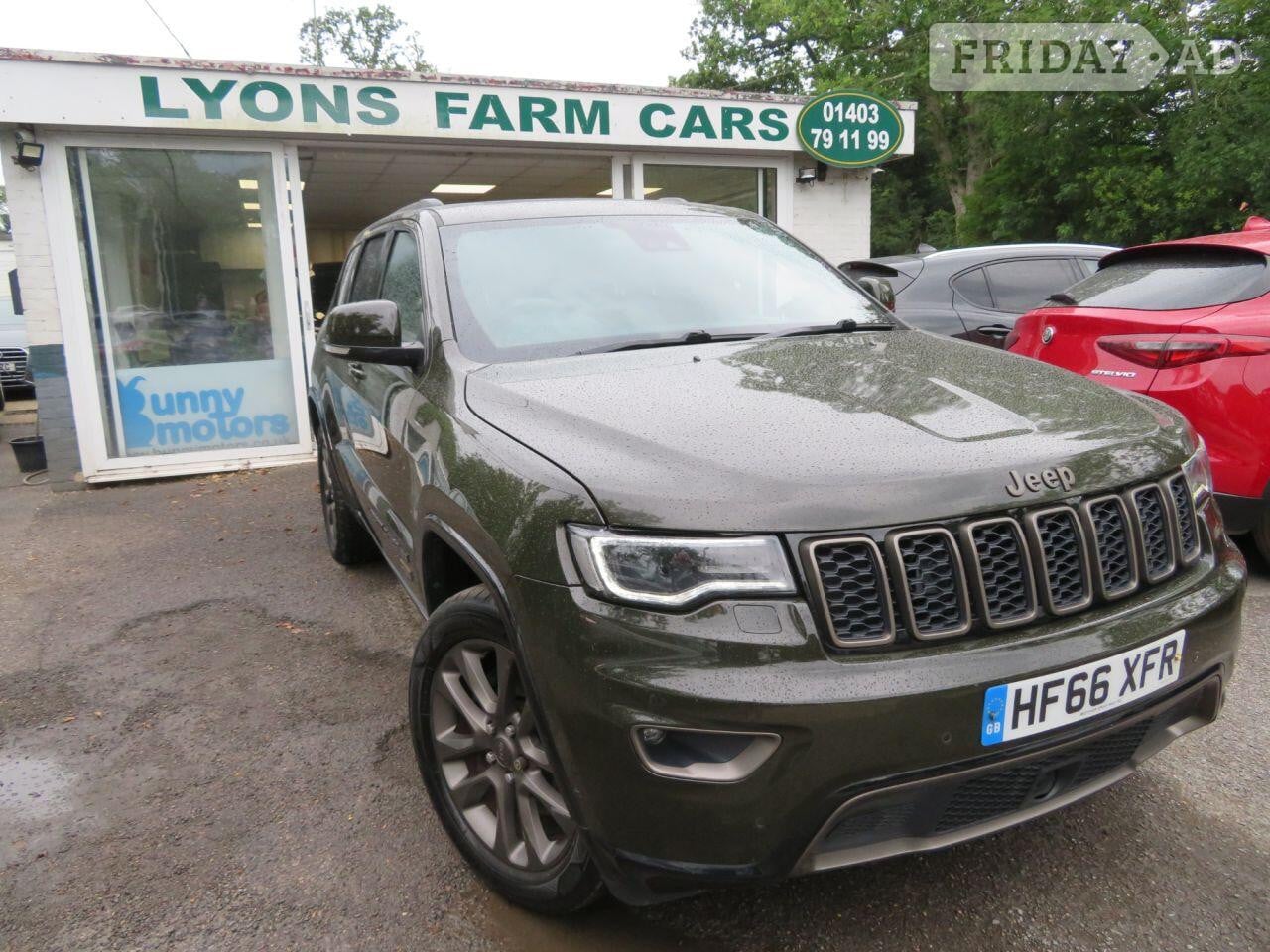 2016 Jeep GRAND CHEROKEE 3.0L CRD 75TH ANNIVERSARY 5d  AUTOMATIC 247 BHP FOUR WHEEL DRIVE in Horsham