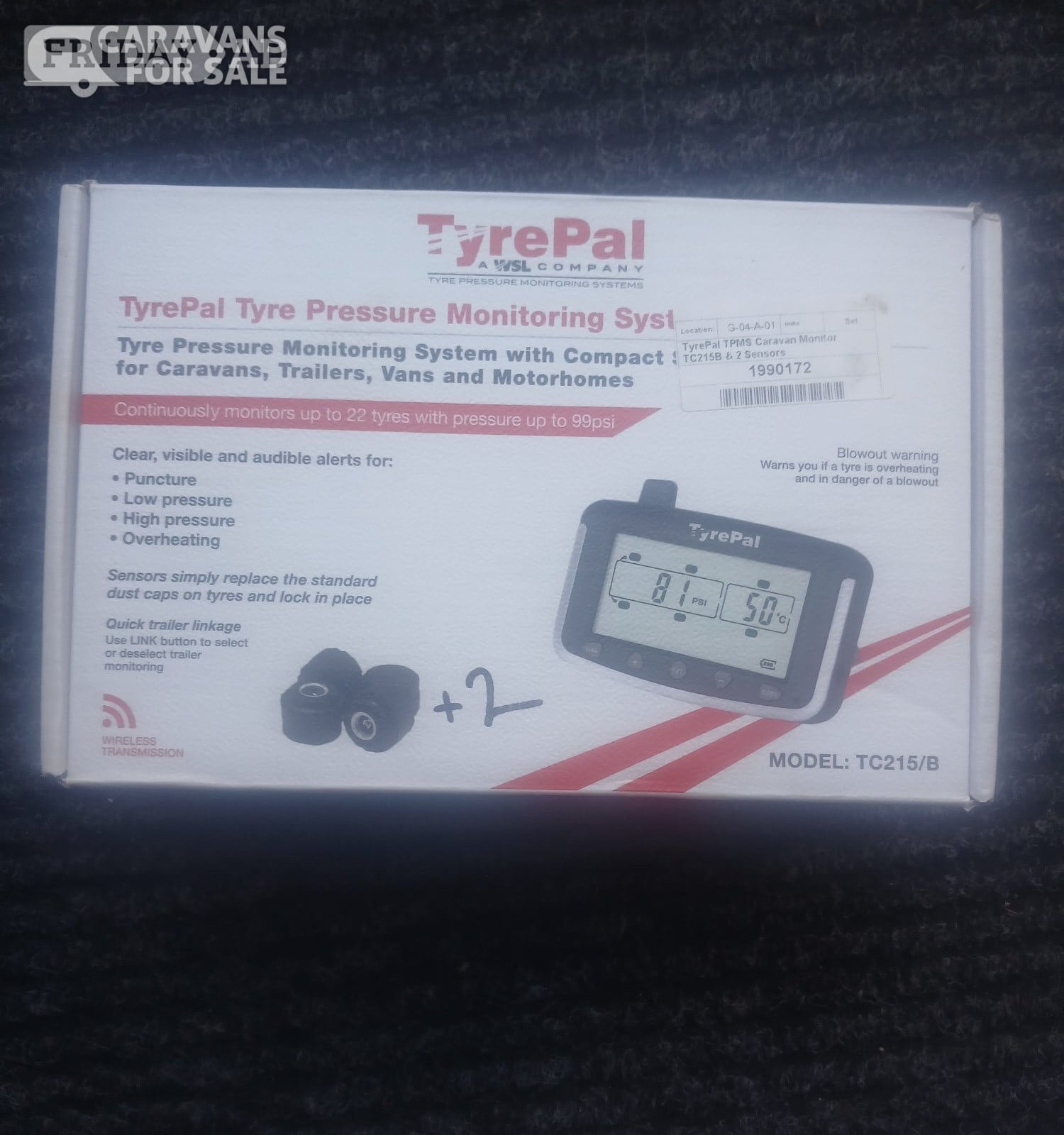 Tyre pal tyre pressure monitoring system in Cirencester