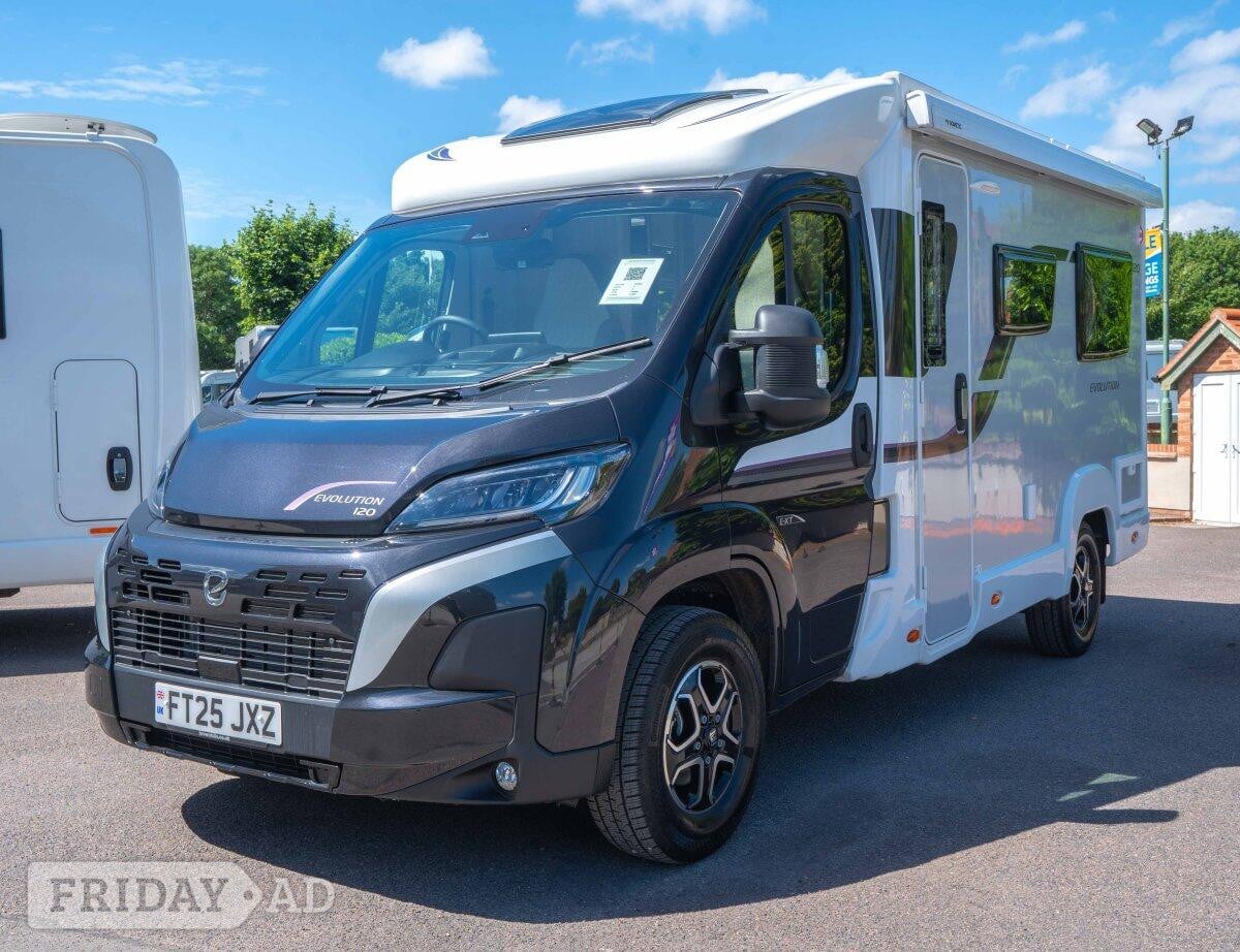 Elddis Evolution 120 140BHP Auto Fiat 140BHP 2025 for sale - Motorhomes & Caravans in Newark