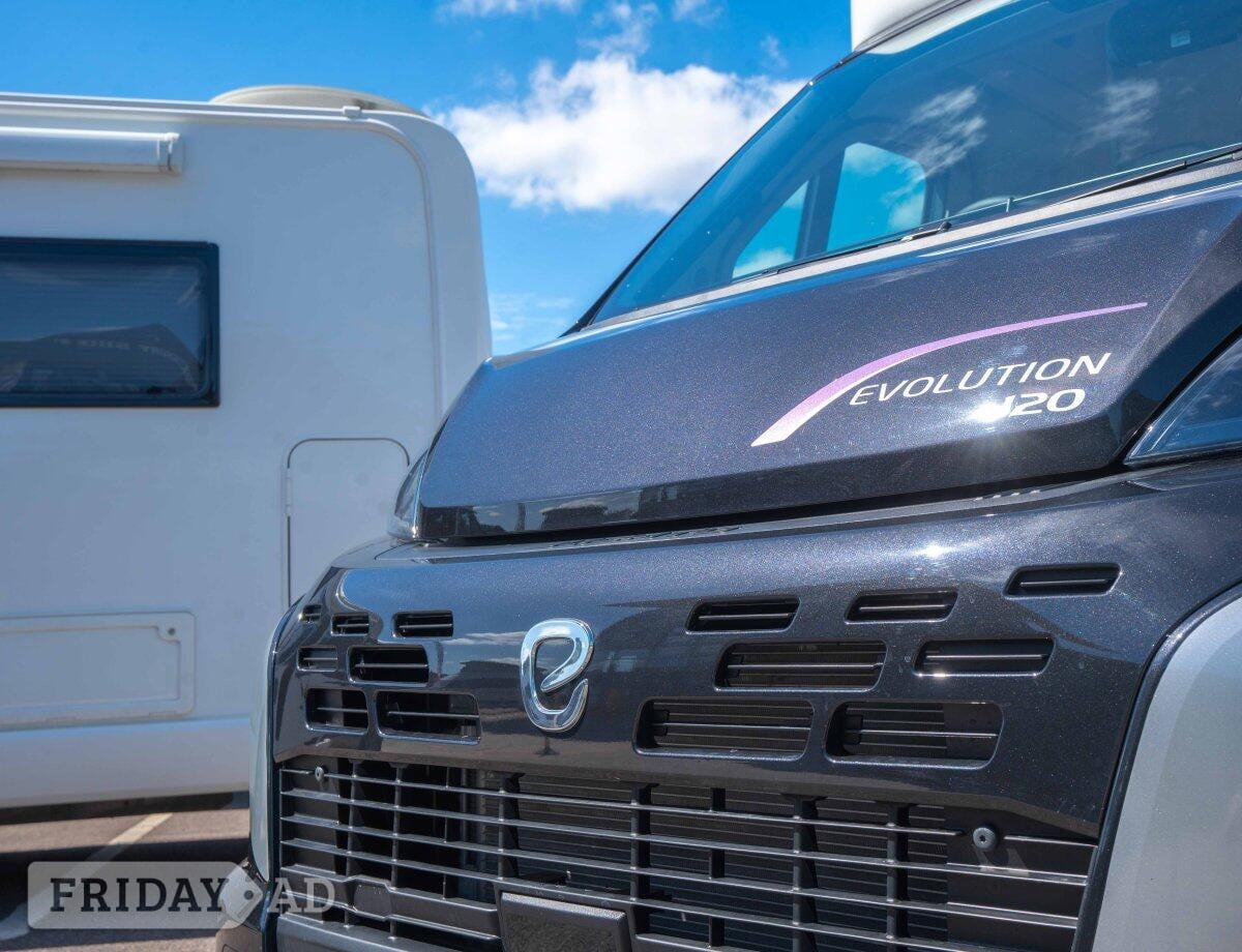 Elddis Evolution 120 140BHP Auto Fiat 140BHP 2025 for sale - Motorhomes & Caravans