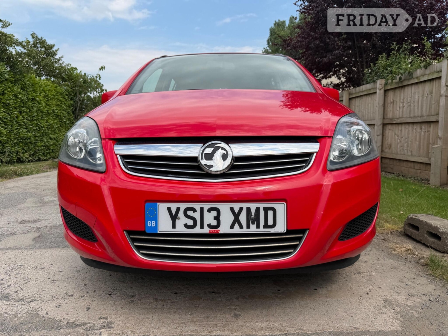 Vauxhall Zafira York