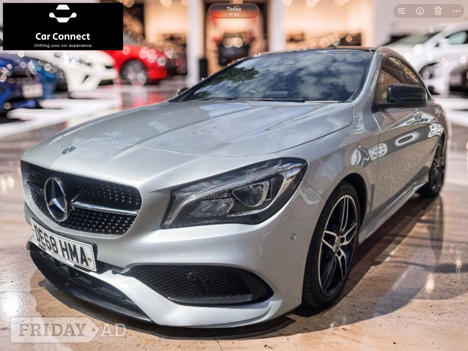 Mercedes-Benz CLA Class 2018 in Greenhithe