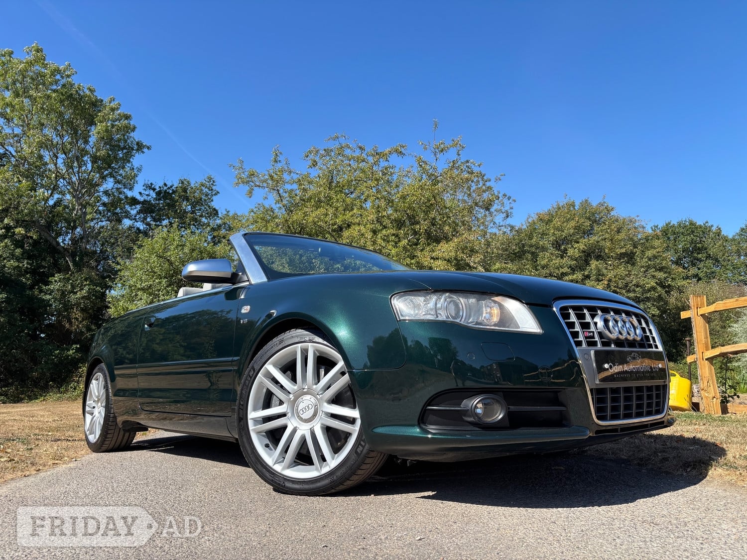 Audi S4 Cabriolet Dorking