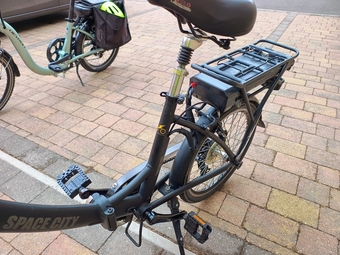 Space City 20" electric Folding Bike, excellent condition .