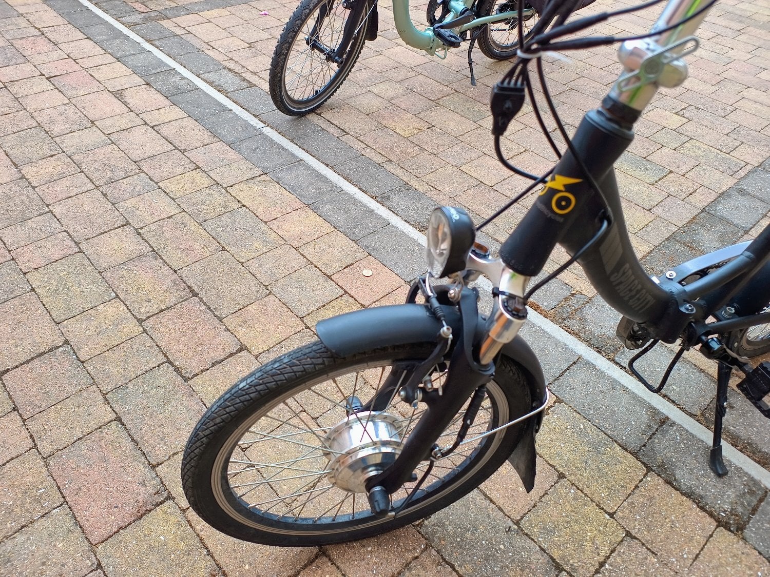 Space City 20" electric Folding Bike, excellent condition . -  in Wimborne Minster