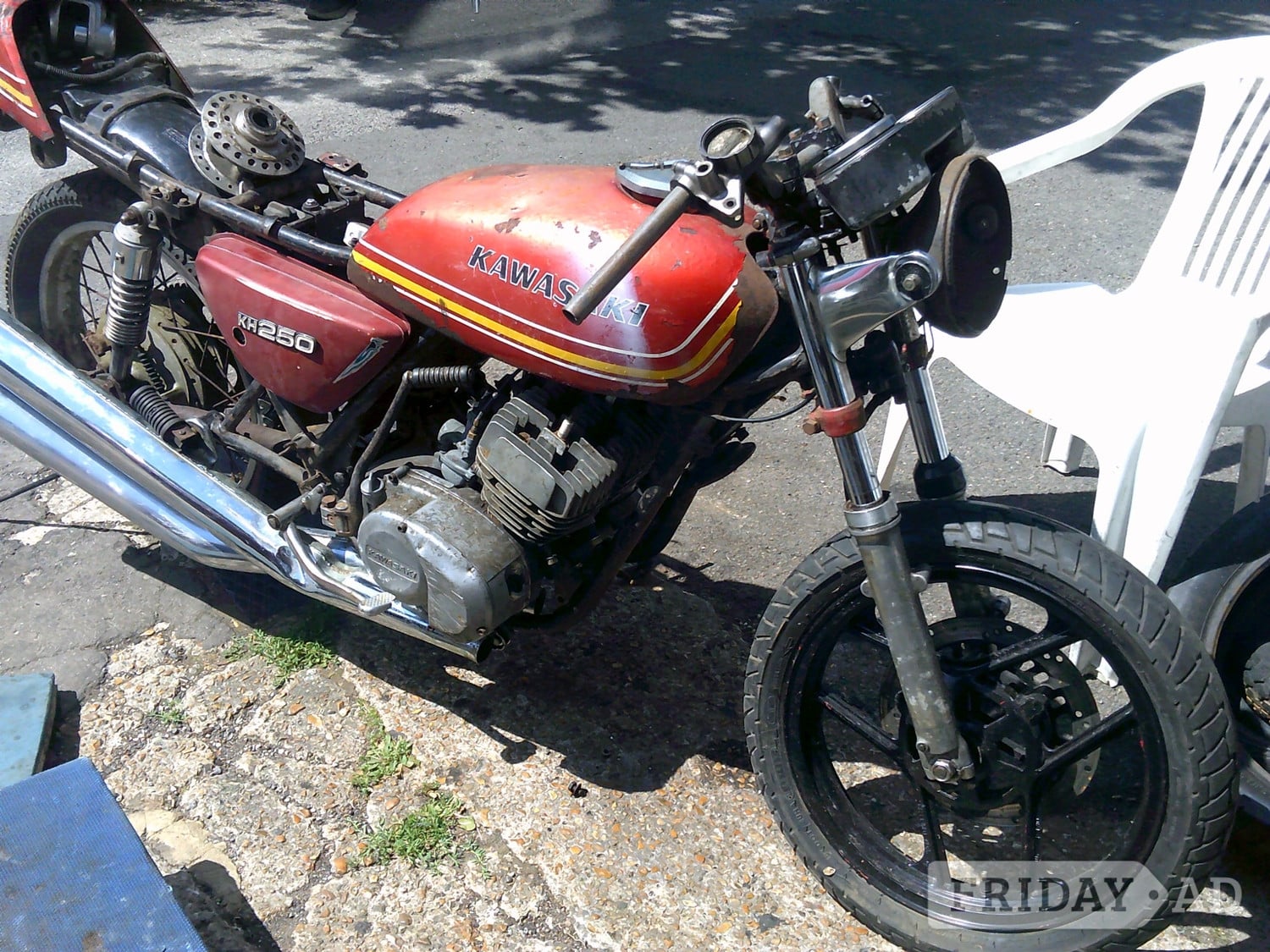 Kawasaki KH 1978 in Brighton