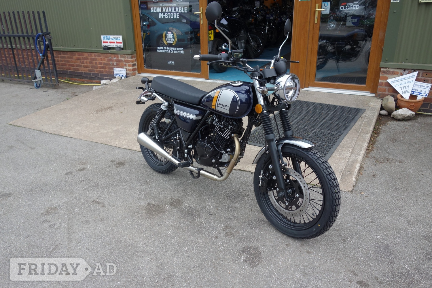 Mash Motorcycles Seventy 125 2026 in Rugeley