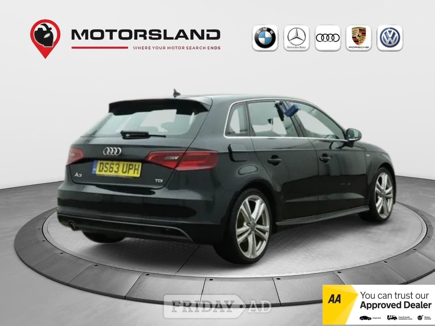 Audi A3 2014 - Cars in Ashford