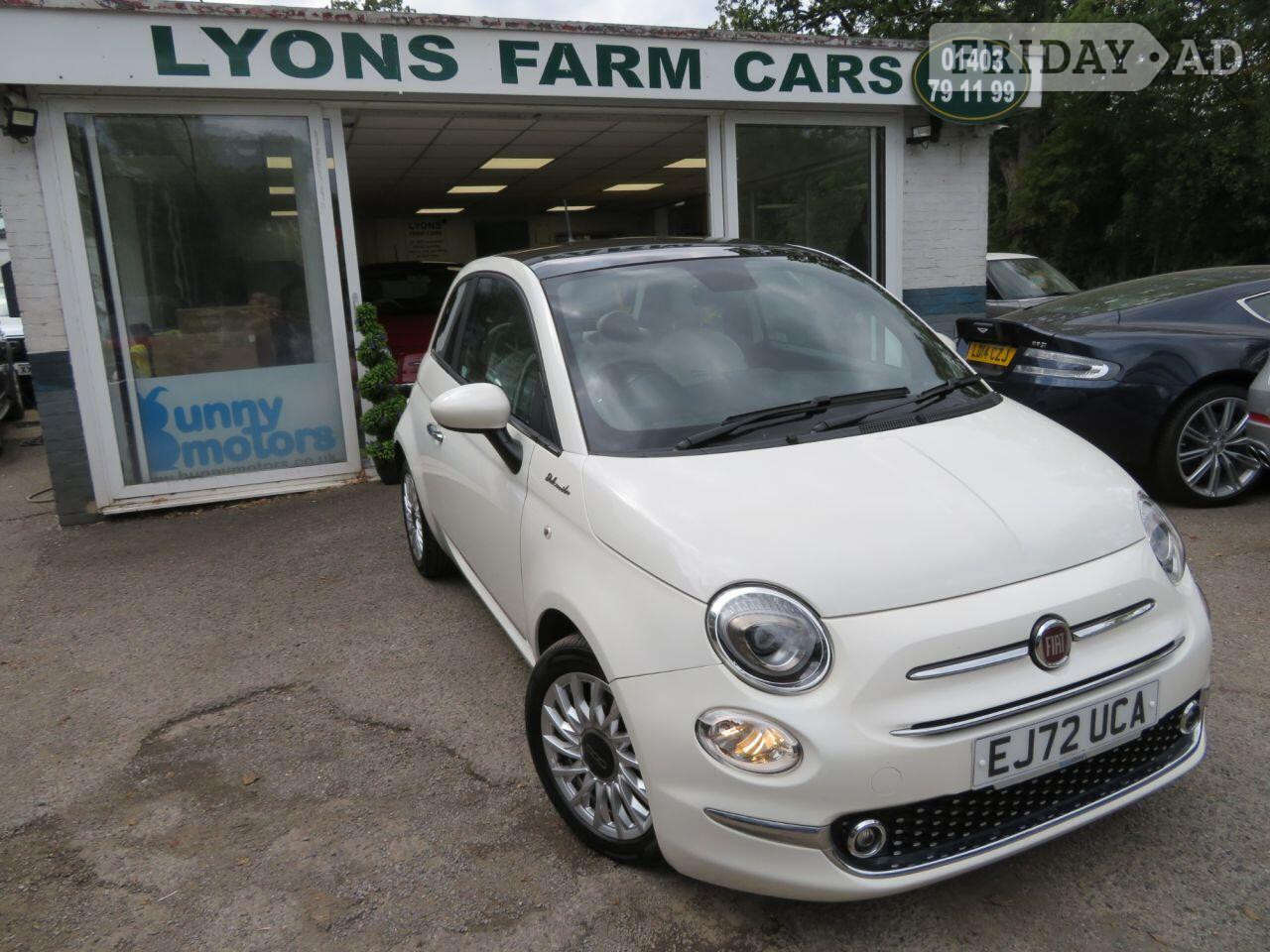 2022 Fiat 500 1.0 MHEV Dolcevita Hatchback 3dr Petrol Manual Euro 6 (s/s) (70 bhp) in Horsham
