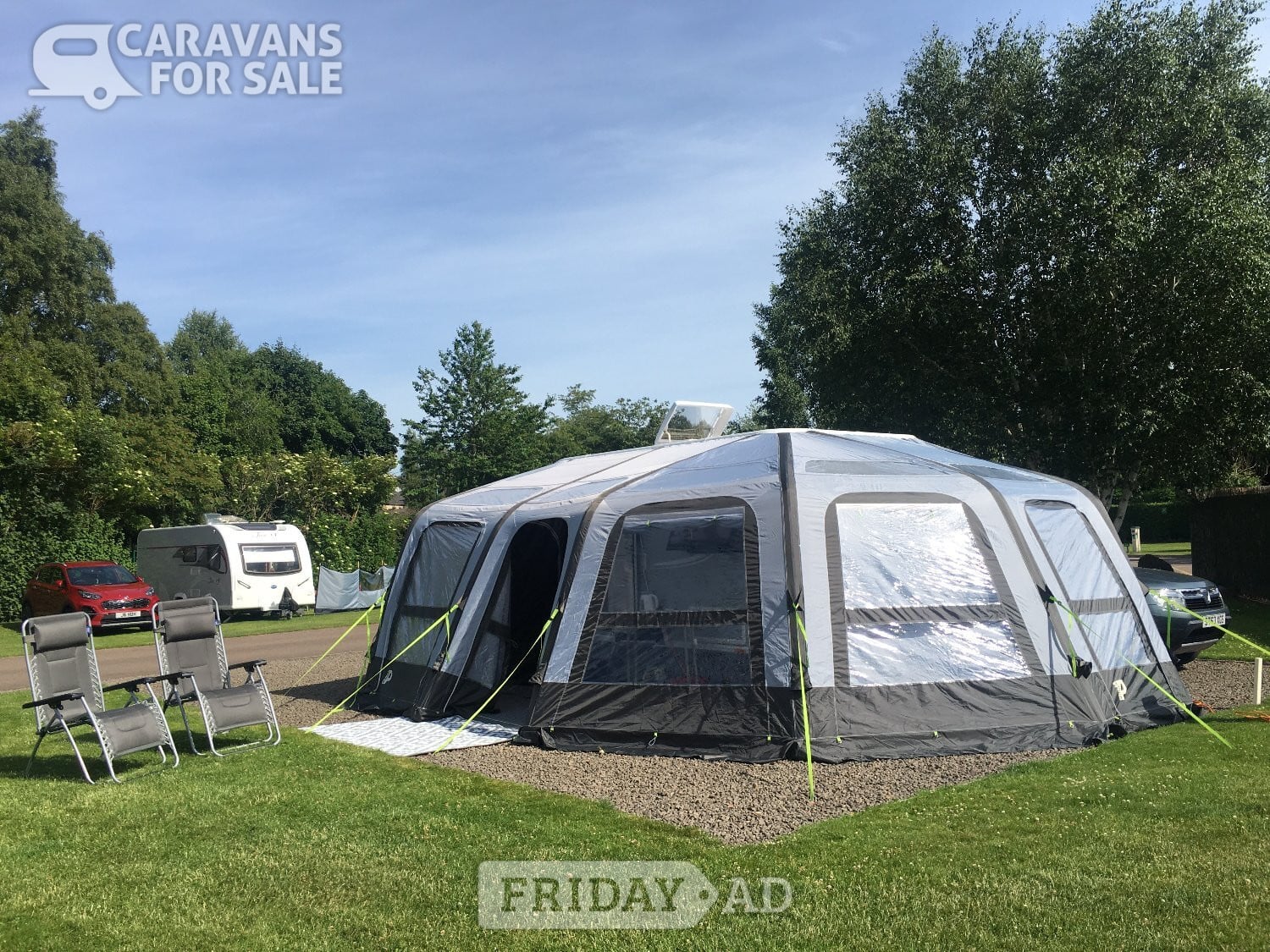 Bespoke Prima Air Awning for Bailey Discovery D4-3 (with extras) in Aberdeen