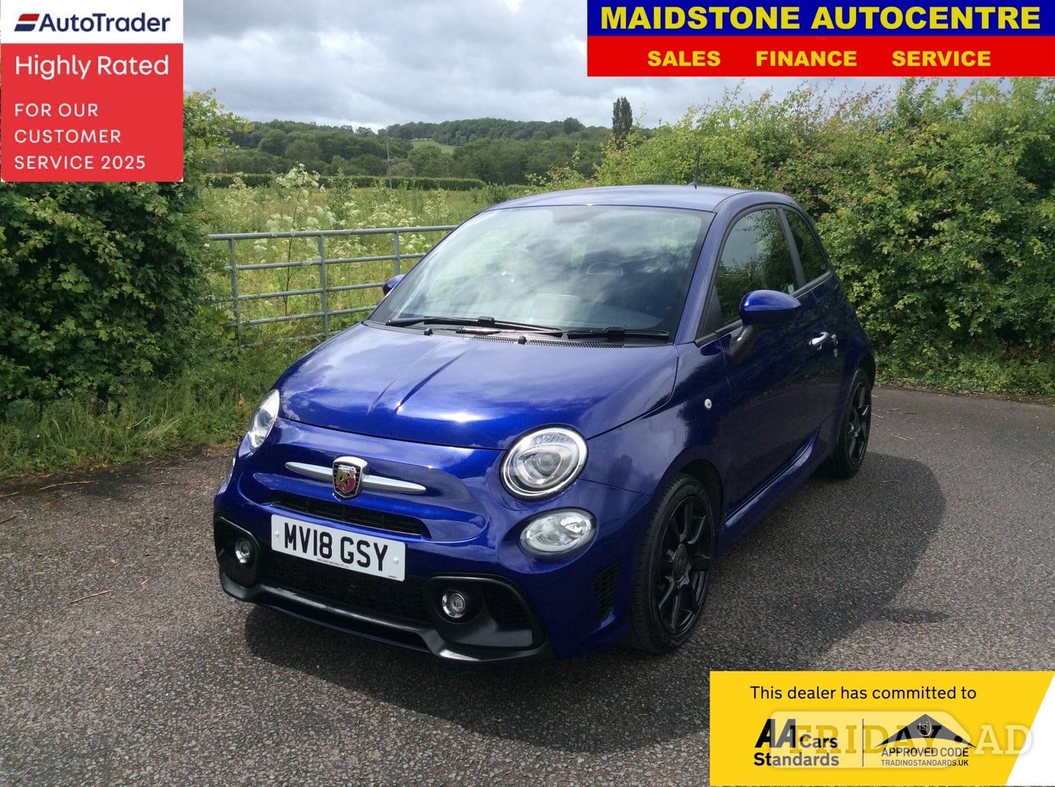 Abarth 595 2018 in Maidstone