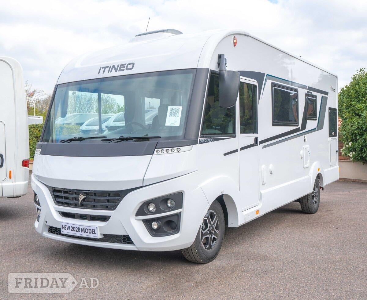 Itineo SBD700 140BHP Auto Fiat 140 2026 for sale - Motorhomes & Caravans in Newark