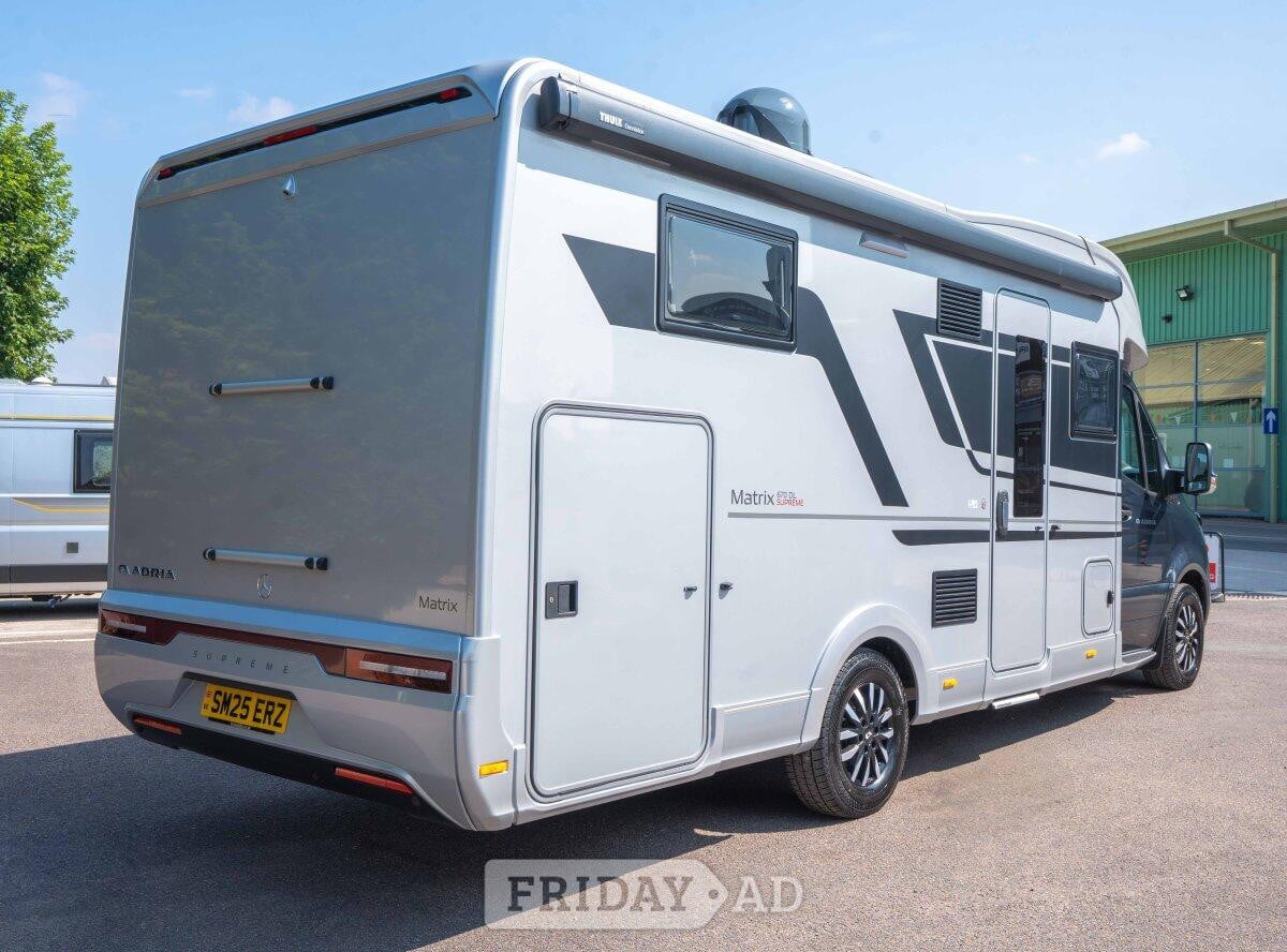 Adria Matrix Supreme MB 670 DL 170BHP Auto * Mercedes 170BHP Newark