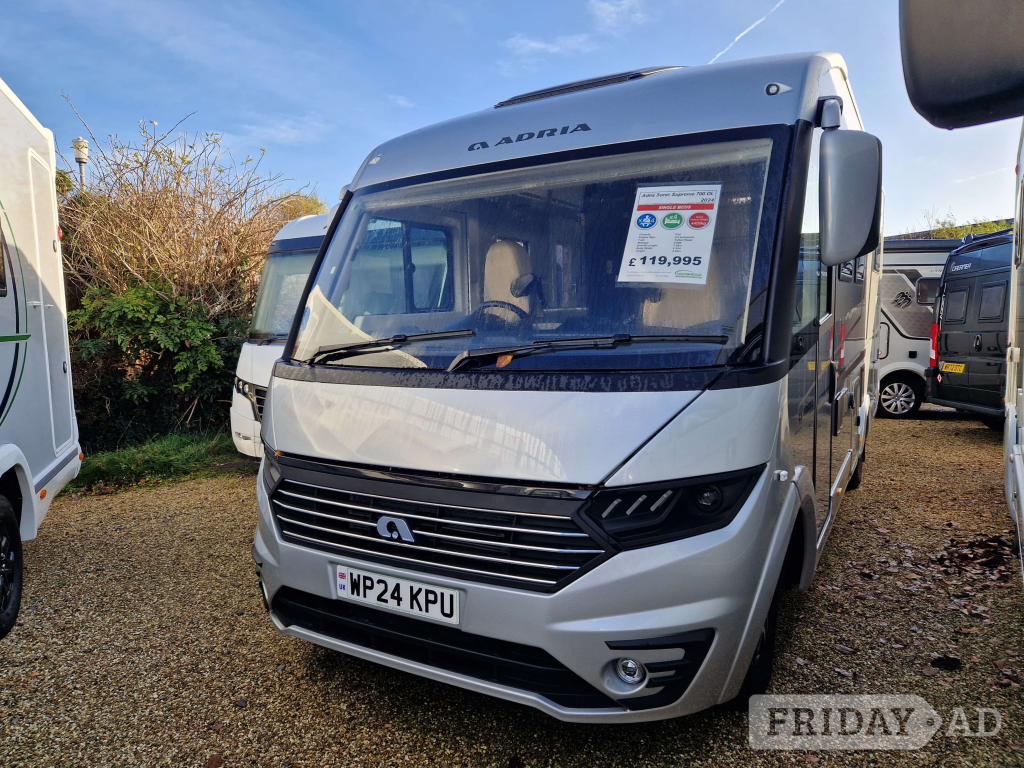 Adria Sonic Supreme 700 DL 2024 for sale in Highbridge
