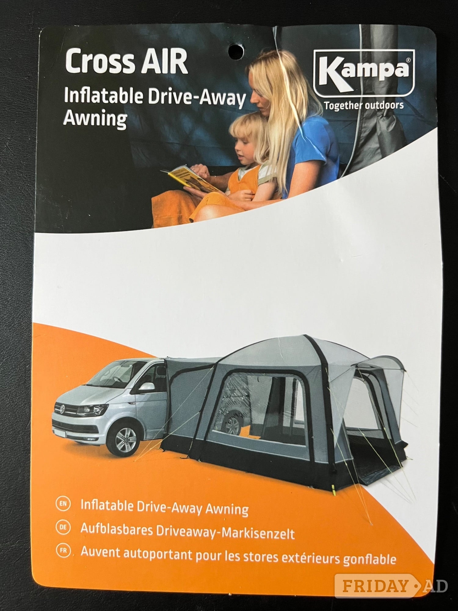 Lutterworth Kampa Cross AIR Inflatable Drive-Away Awning