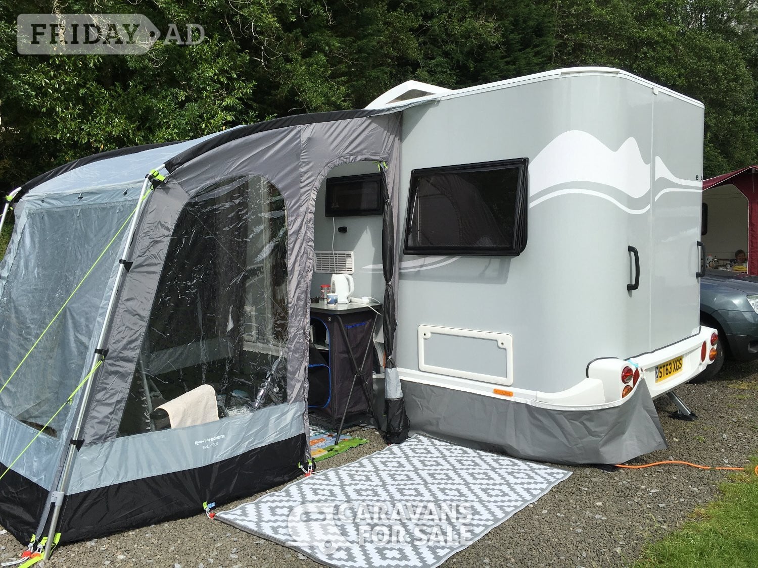 Kampa Dometic Rally 260 Porch Awning in Aberdeen