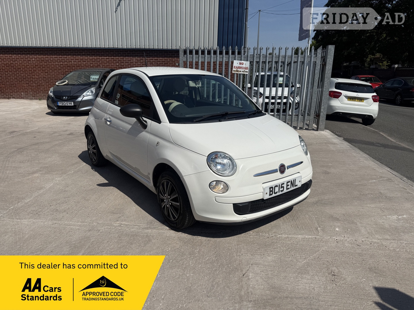 Fiat 500 2015 in Dudley