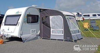 Kampa Dometic Rally Pro 200 Poled Caravan Porch Awning
