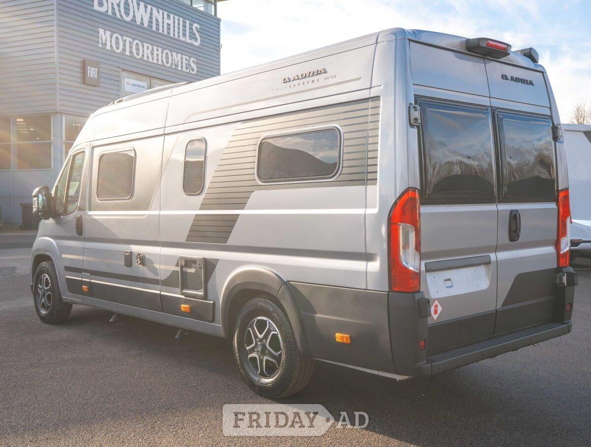[2 berth ]Adria Van Twin Supreme 640 SLB