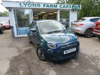 2023 Fiat 500E 42kWh Hatchback 3dr Electric Automatic (118 ps) WIRELESS APPLE CARPLAY / ANDROID