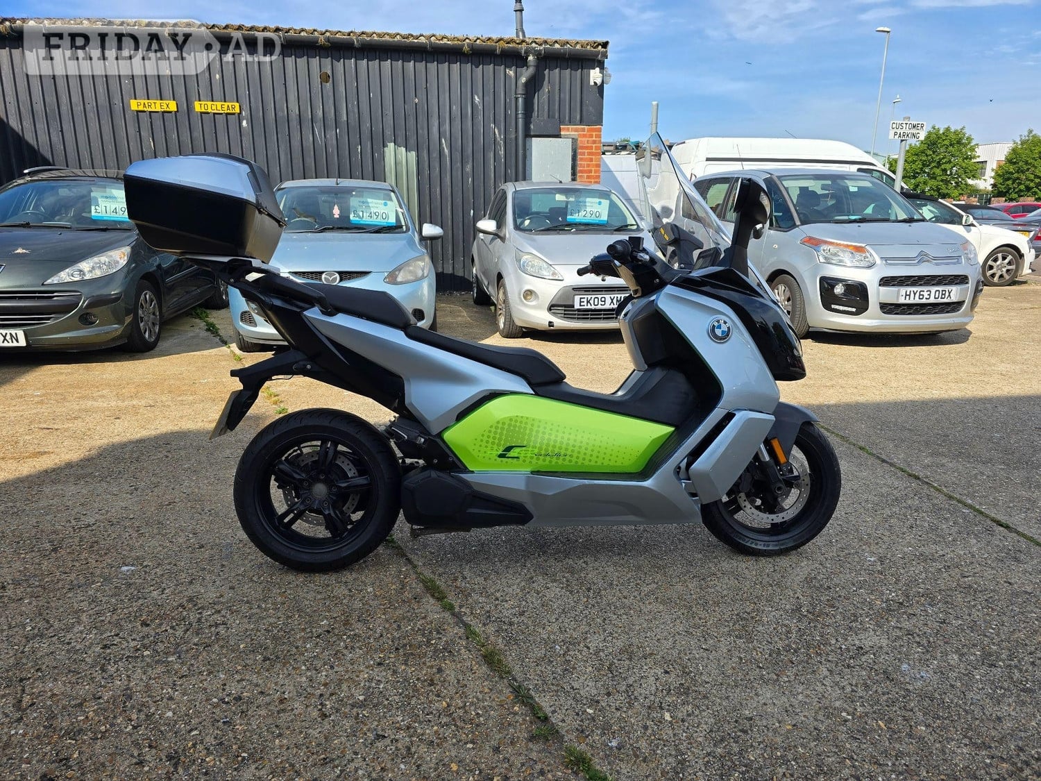 BMW C Evolution 2018 in Christchurch