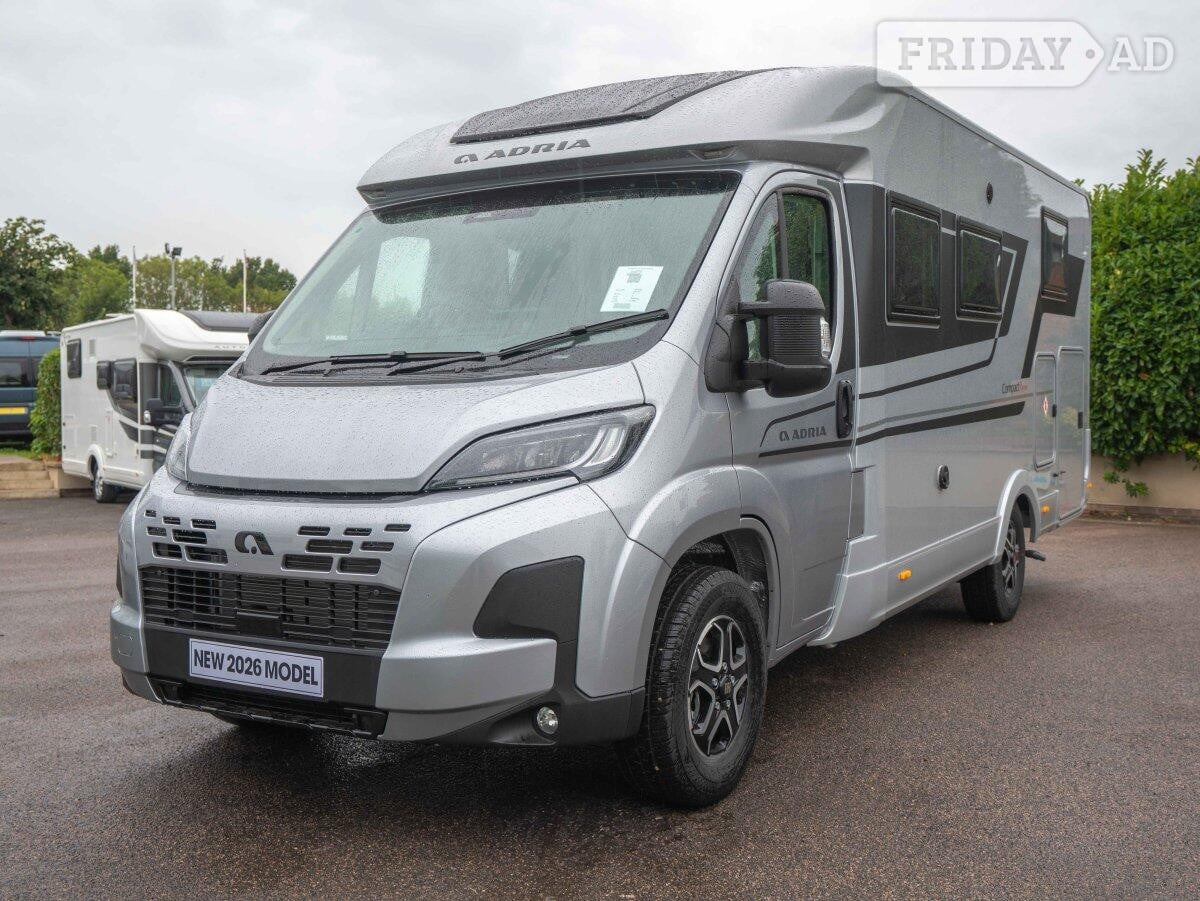 Adria Compact Supreme DL 140BHP Fiat 140 2026 for sale - Motorhomes & Caravans in Newark