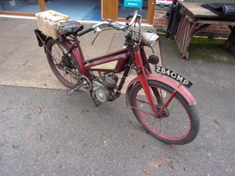 New Hudson Autocycle 1955