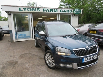 2016 SKODA YETI 1.2 TSI SE Outdoor 5dr Petrol DSG Euro 6 (s/s) (110 ps) Automatic SMARTLINK (APPLE CARPLAY / ANDROID)