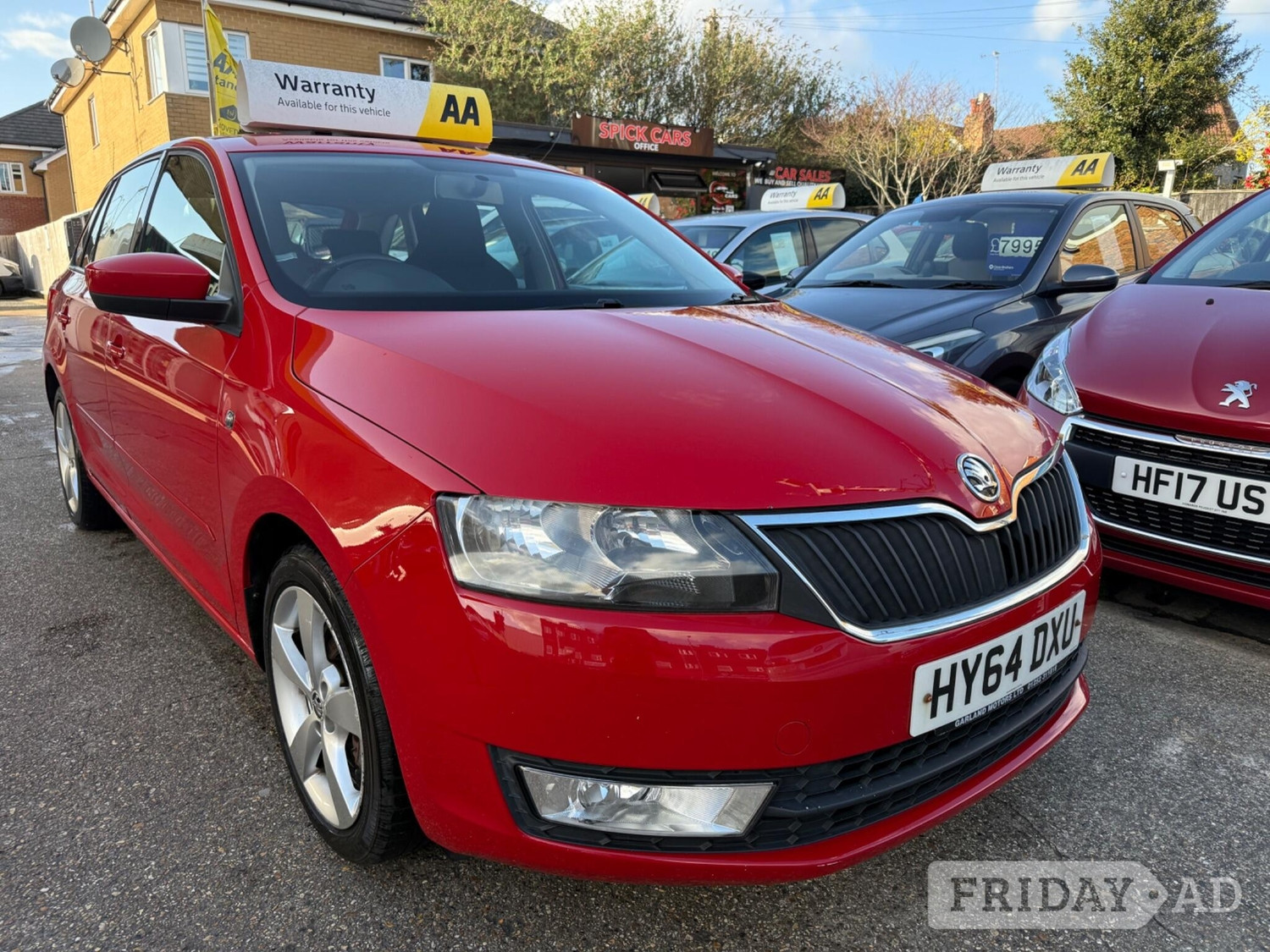 Skoda Rapid Spaceback 2014 in Bournemouth