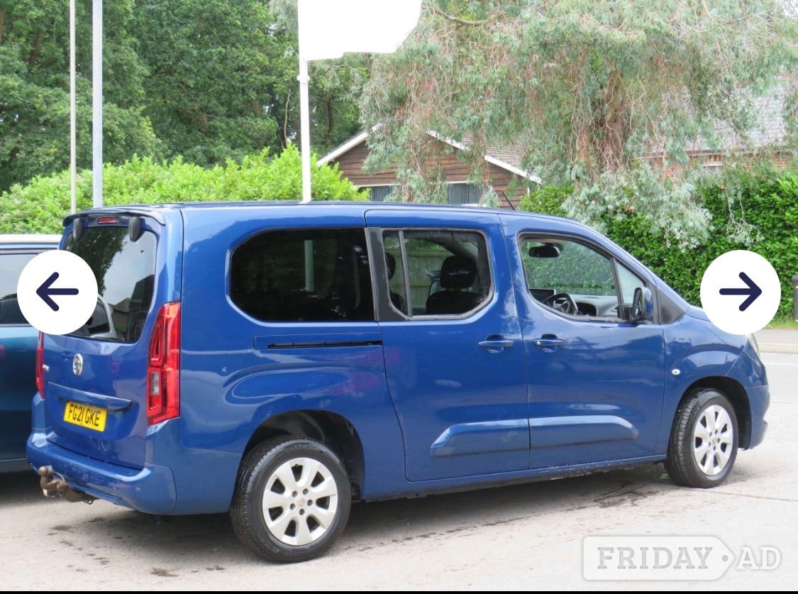 [ berth ]Vauxhall Combo Life