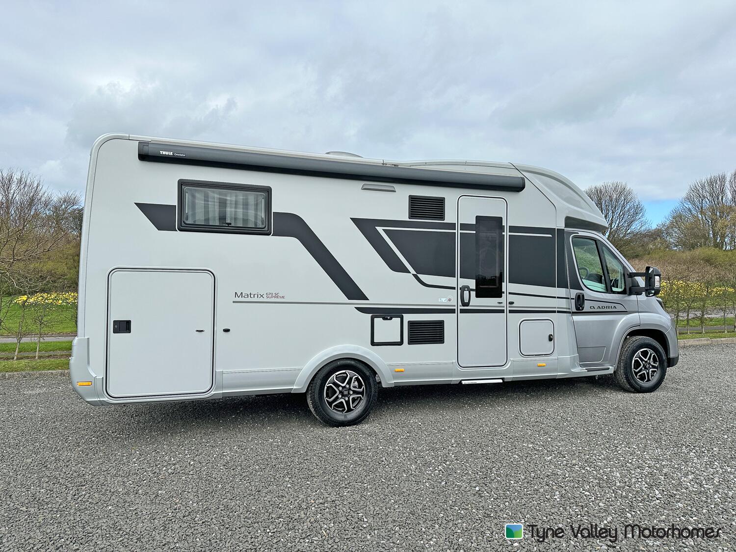 Adria Matrix Supreme 670 SC 2026 for sale - Motorhomes & Caravans in Newcastle Upon Tyne