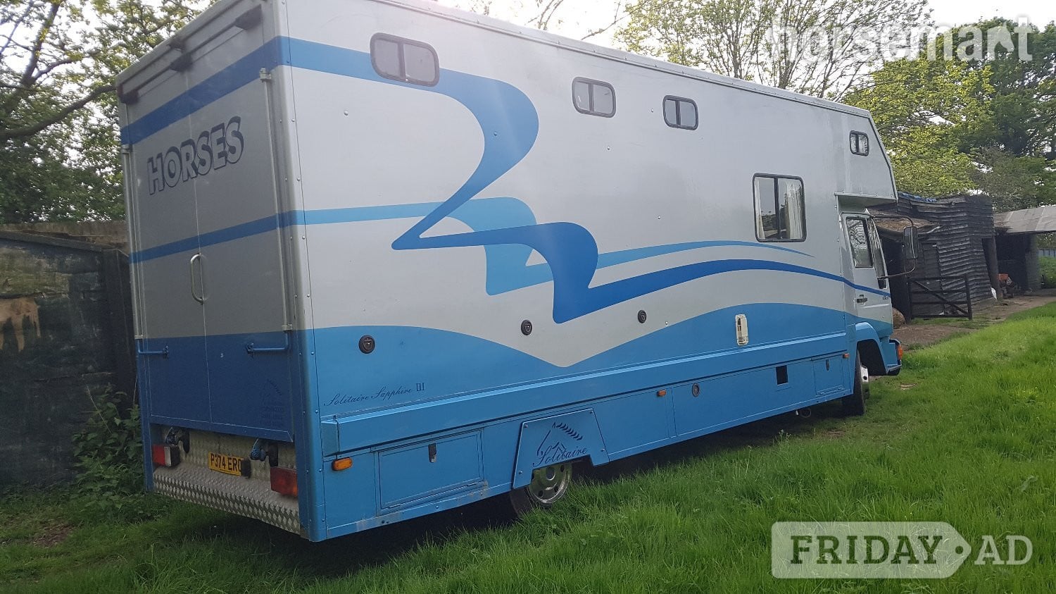 Solitaire Sapphire III Man Horsebox - Trailers & Horseboxes in Norwich