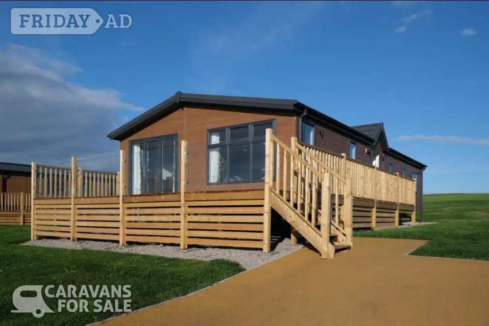 High End Lakeland Lodge on 12 month owners only park in Newbiggin