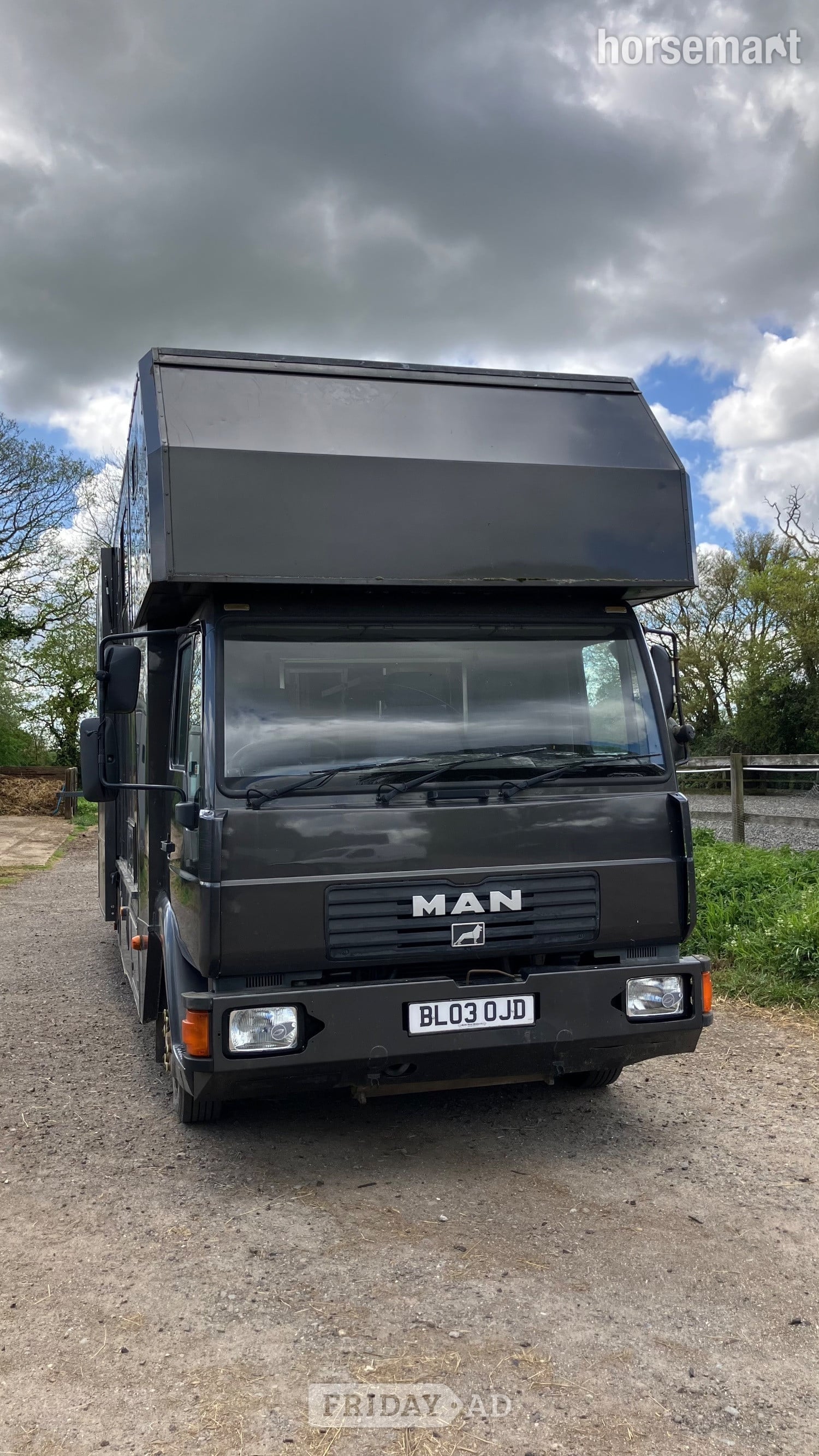 Custom  Man Horsebox in Stratfield Saye