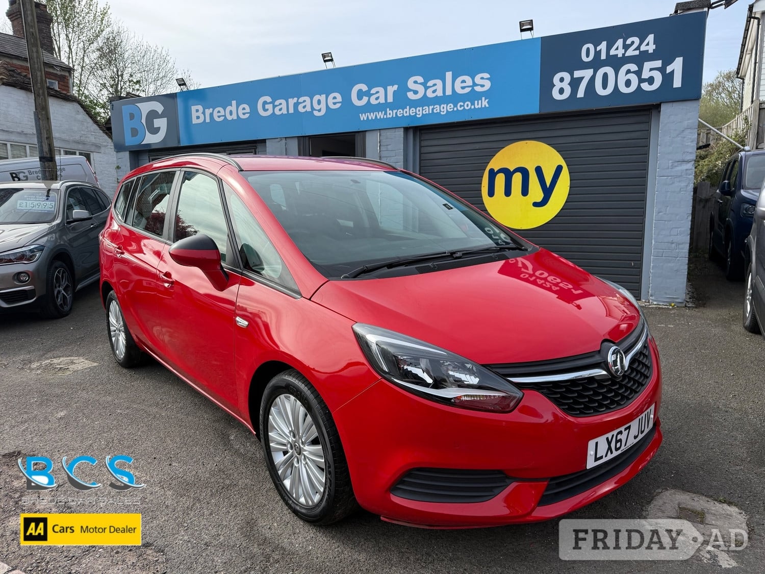 Vauxhall Zafira Tourer 2017 in Rye