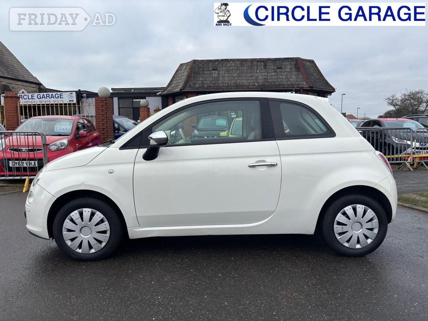 Fiat 500 Lancing
