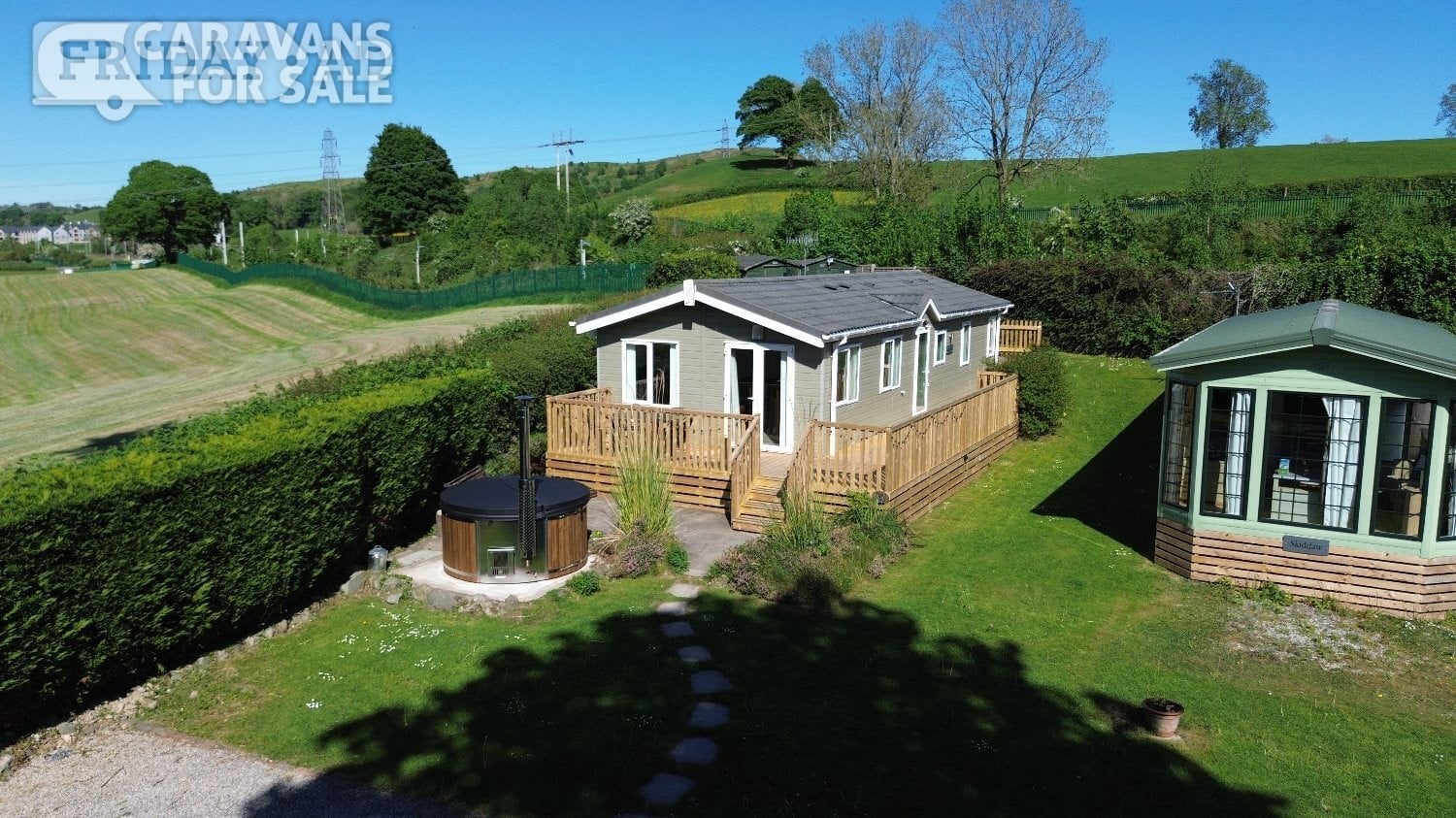 2-Bedroom Lodge for Sale | Lake District | Private Hot Tub |  in Natland