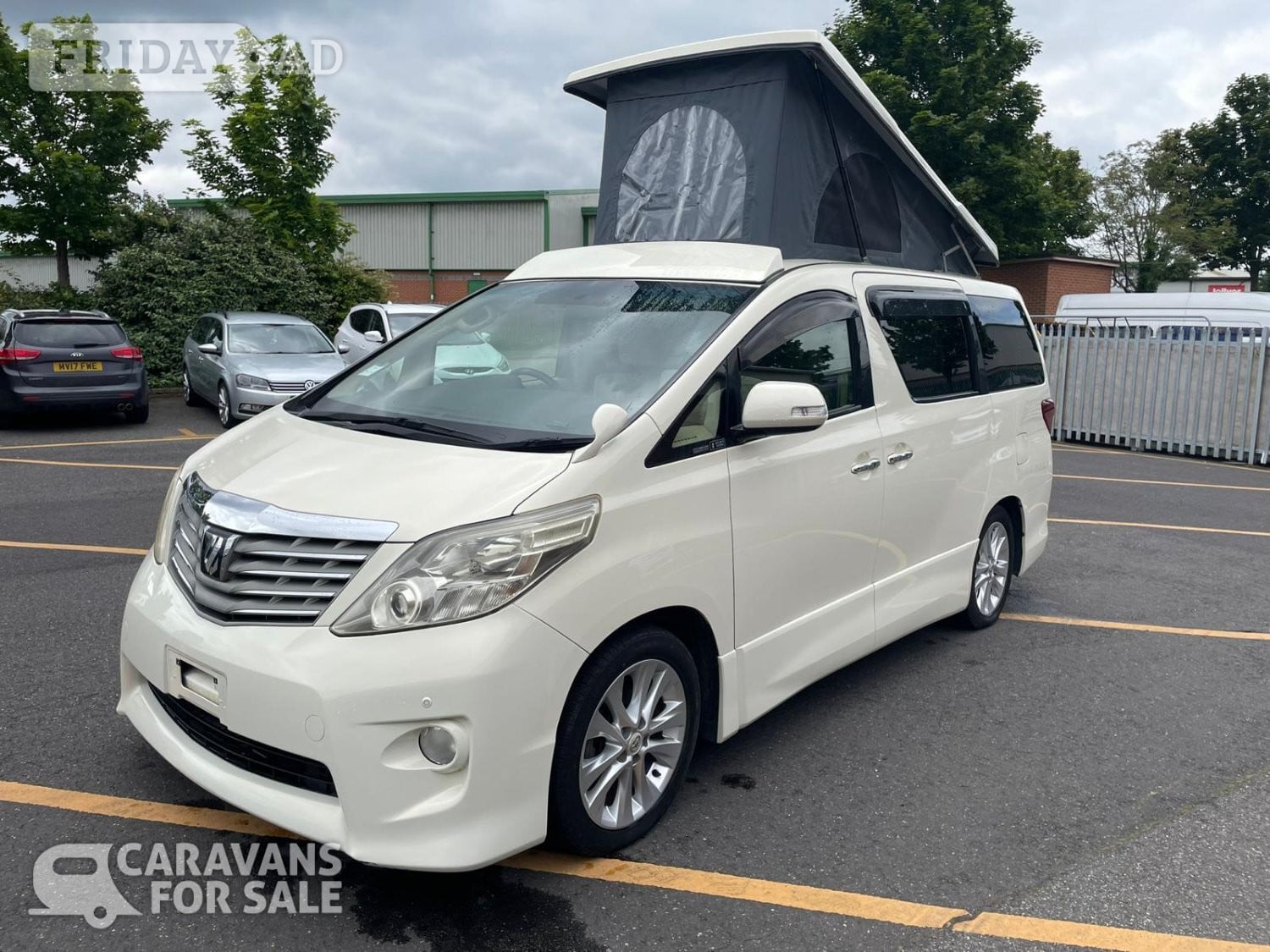 Wellhouse Leisure Toyota Alphard, (2009)  Campervan for sale in Barnsley