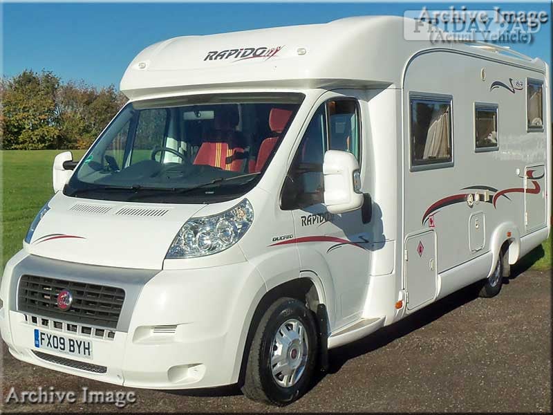 Rapido Le Randonneur 783F 2009 in Huntingdon