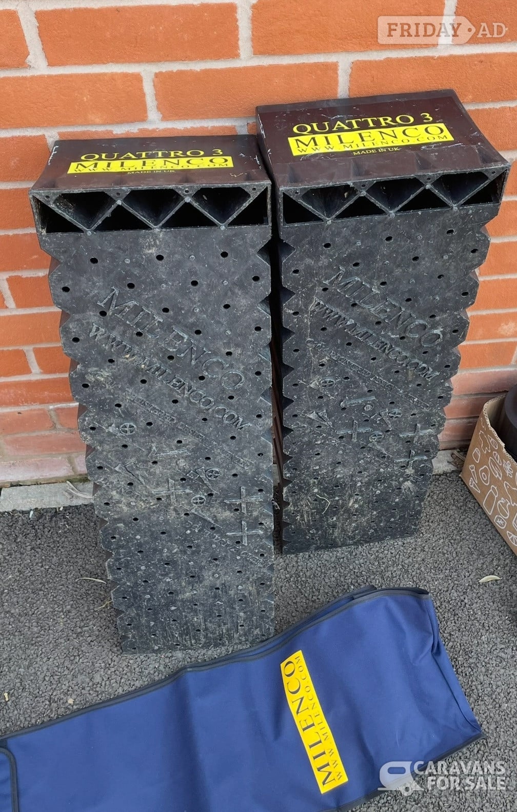 Milenco Quattro 3 Levelling ramps