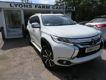 2019 Mitsubishi SHOGUN SPORT 2.4D 4 SUV 5dr Diesel Automatic 4 Wheel Drive Euro 6 (181 ps) 7 Seater PRIVACY + ELECTRIC / HEATED LEATHER