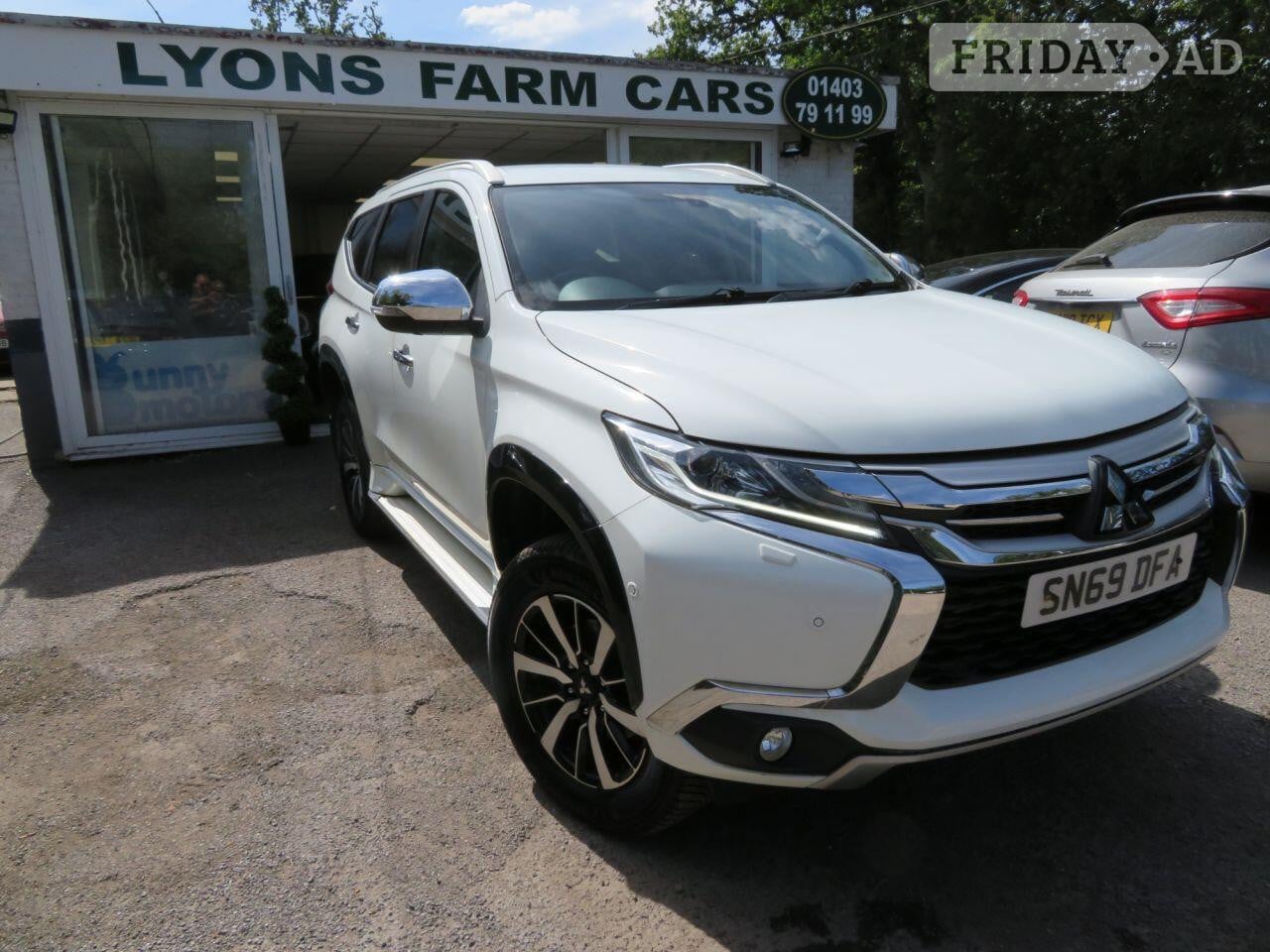 2019 Mitsubishi SHOGUN SPORT 2.4D 4 SUV 5dr Diesel Automatic 4 Wheel Drive Euro 6 (181 ps) 7 Seater PRIVACY + ELECTRIC / HEATED LEATHER in Horsham