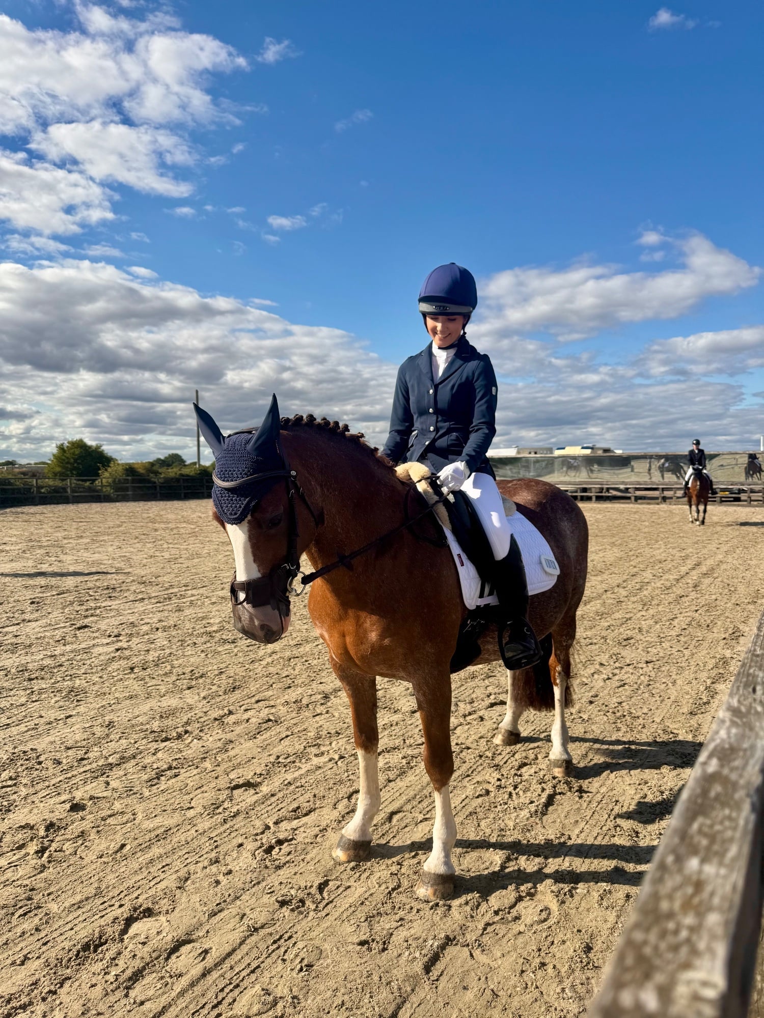 "Wynny" Chestnut Roan Mare Happy Hacker